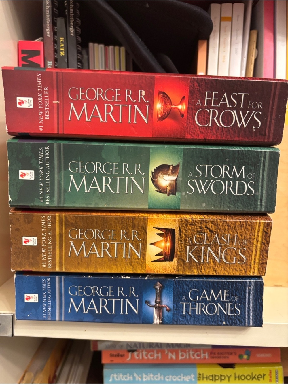 George R.R. Martin Game of Thrones - 4 Book Set
